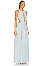 view 2 of 3 The Aquamarine Gown in Pale Blue