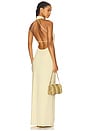 view 1 of 4 The Annalise Gown in Pale Yellow