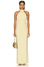 view 2 of 4 The Annalise Gown in Pale Yellow
