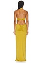 view 3 of 3 The Donyale Gown in Green