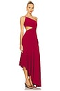 view 2 of 4 Lucinda Dress in Burgundy