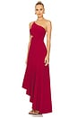 view 3 of 4 Lucinda Dress in Burgundy
