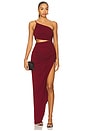 view 1 of 4 Montserrat Dress in Burgundy