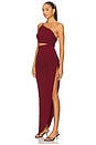 view 3 of 4 Montserrat Dress in Burgundy