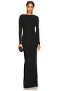 view 2 of 4 The Mesha Gown in Black