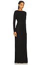 view 3 of 4 The Mesha Gown in Black