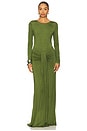 view 1 of 3 The Heena Gown in Olive
