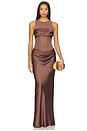 view 1 of 3 Fiza Maxi Dress in Brown