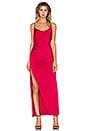 view 1 of 3 Take It All Maxi Dress in Berry Red
