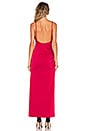 view 3 of 3 Take It All Maxi Dress in Berry Red