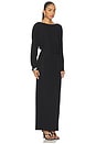 view 3 of 4 The Kima Maxi Dress in Black
