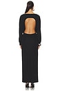 view 4 of 4 The Kima Maxi Dress in Black