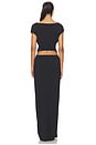 view 3 of 3 Nicolette Gown in Black