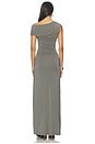 view 5 of 5 Monique Gown in Slate Grey