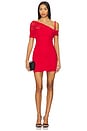 view 1 of 4 Elaine Mini Dress in Crimson Red