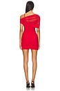 view 4 of 4 Elaine Mini Dress in Crimson Red