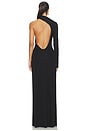 view 5 of 5 The Kimaya Gown in Black