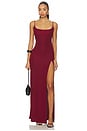 view 1 of 3 Mirabel Maxi Dress in Oxblood