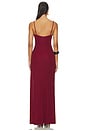 view 3 of 3 Mirabel Maxi Dress in Oxblood