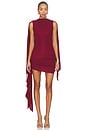 view 1 of 3 Yuval Mini Dress in Oxblood