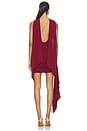 view 3 of 3 Yuval Mini Dress in Oxblood