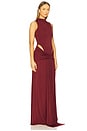 view 2 of 3 Imari Gown in Oxblood