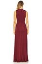view 3 of 3 Imari Gown in Oxblood