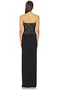 view 3 of 3 Asta Gown in Black