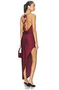 view 1 of 5 Salome Dress in Burgundy