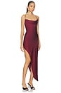 view 3 of 5 Salome Dress in Burgundy