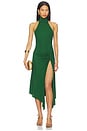 view 1 of 3 Kim Midi Dress in Dark Green