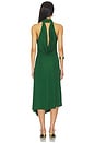 view 3 of 3 Kim Midi Dress in Dark Green