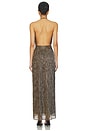 view 3 of 4 Celine Gown in Gold