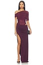 view 1 of 4 Romi Maxi Dress in Deep Plum