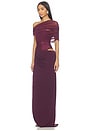 view 3 of 4 Romi Maxi Dress in Deep Plum