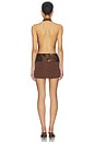 view 3 of 5 Hadar Mini Dress in Chocolate Brown