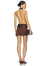 view 4 of 5 Hadar Mini Dress in Chocolate Brown