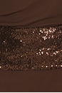 view 5 of 5 Hadar Mini Dress in Chocolate Brown