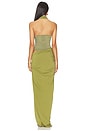 view 3 of 3 Meena Maxi Dress in Moss Green
