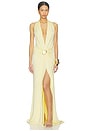view 1 of 3 ROBE DE SOIRÉE JUHI in Butter Yellow
