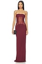 view 1 of 3 The Sadira Maxi Dress in Wine