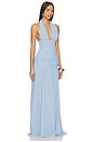 view 2 of 3 Myra Gown in Blue
