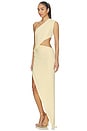 view 3 of 4 Tessara Maxi Dress in Butter Yellow