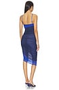 view 4 of 4 Kavya Midi Dress in Navy & Cobalt