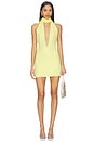 view 1 of 3 Phoebe Mini Dress in Pastel Yellow