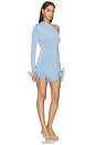 view 2 of 3 Meher Mini Dress in Blue