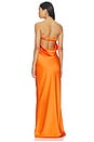 view 3 of 3 Indira Gown in Orange