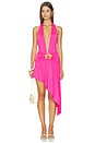 view 1 of 5 Champa Mini Dress in Hot Pink