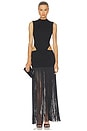 view 4 of 4 VESTIDO SHABANA in Black
