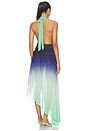view 4 of 4 Sargun Maxi Dress in Blue & Green